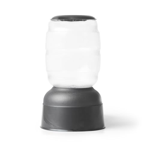 Petmate Replendish Automatic Dog Feeder Gravity Pet Treat Dispenser with Microban Protection Base, Wide Mouth Bowl, 100% BPA Free - 2 lb - size: Small