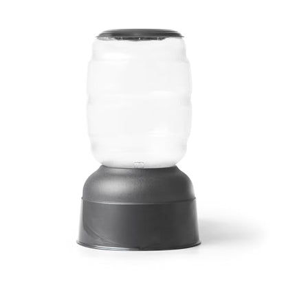 Petmate Replendish Automatic Dog Feeder Gravity Pet Treat Dispenser with Microban Protection Base, Wide Mouth Bowl, 100% BPA Free - 2 lb - size: Small
