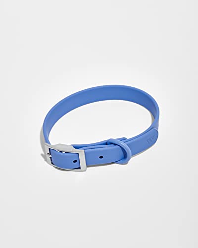 Wild One Dog Collar, Easy-Clean, All Weather Flex-Poly Strap with Metal, Durable, Dirt and Odor Resistant (Moonstone, XL) - color: Moonstone, size: XL