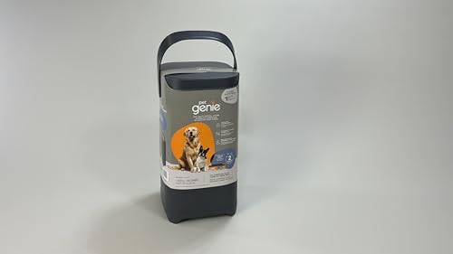 Complete Pet Genie Waste Management Kit - Tall & Portable Scoops, 1 Year Supply of Pet Genie Refills, Bag Dispenser, Powerful Cordless Pressure Washer, 10 Eco Waste Bags for Pet Waste. All-in-One. - size: Complete