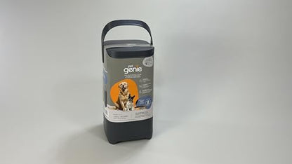 Complete Pet Genie Waste Management Kit - Tall & Portable Scoops, 1 Year Supply of Pet Genie Refills, Bag Dispenser, Powerful Cordless Pressure Washer, 10 Eco Waste Bags for Pet Waste. All-in-One. - size: Complete