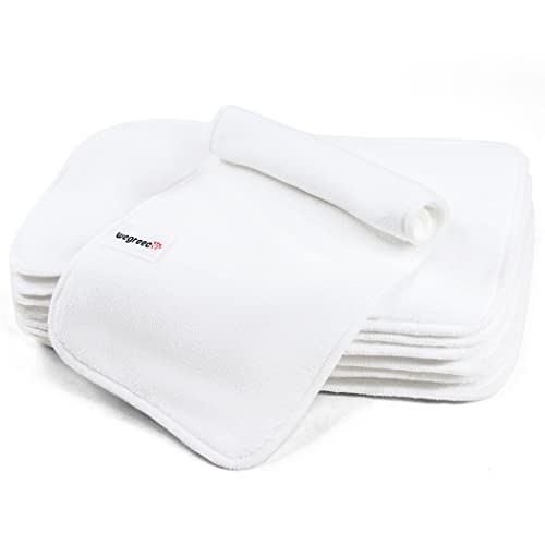 Wegreeco Dog Diaper Pads - Bundle of 10 - (Female Medium, 3.54" x5.5.) - color: Female Dog Diaper Pads, size: Medium