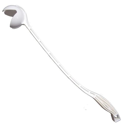 AnNafi® Cricket Ball Thrower Speed Arm | Professional Practice Launcher & Ball Pickup Tool | Full & Half Pitch Training Equipment (White, Only Thrower) - color: White, size: Only Thrower