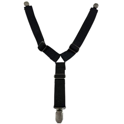 Pet Diaper Fasteners with Adjustable Length for Small to Large Pets Puppy Sanitary Pantie Anti-Slip Suspender Straps Dog Diaper Suspenders Pet Diaper Fasteners Dog Belly Suspenders - color: Black, size: L