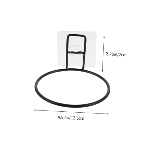 SHINEOFI Wall-Mounted Pet Bowl Holder Iron Feeding Shelf Convenient Raised Feeder Mount for Cats and Dogs Household Feeding Station