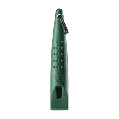 ACME Alpha 211.5 Professional Dog Training Whistle with Enhanced Ergonomic Grip. BPA-Free Plastic. 110 dBA. Long Range. Standardized Frequency. Weatherproof. Made in the UK (Forest Green) - color: Forest Green