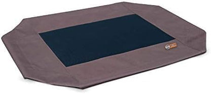 K&H Pet Products Dog Cot Replacement Cover, Large, Chocolate (Pack of 6) - color: Chocolate/Black Mesh, size: Large 42 X 30 Inches (Pack of 6)