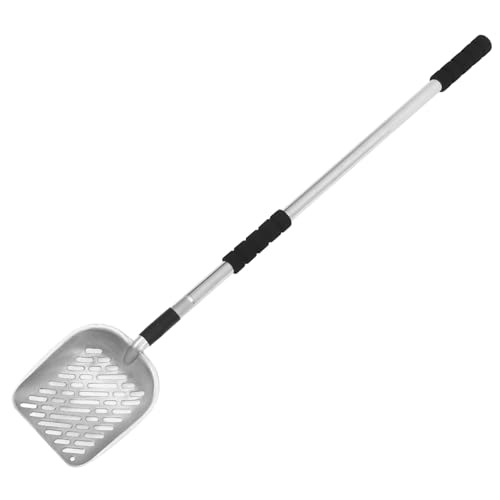 KICHOUSE Heavy Duty Pooper Scooper Long Handle Cat Litter Box Scoop Litter Scooper for Dogs Cats