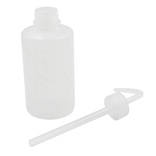 Yuelong Plastic Squeeze Bottle, 2Pcs Safety Wash Bottle 250ml Convenient Green Soap Supply Tattoo Squirt Bottles with Scale Labels Watering Tools for Medical Label Tattoo Supplies - size: 2 x 250 ml