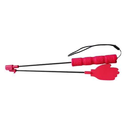 Dog Training Stick,Interactive Dog Training Whip,Foldable Silicone Whip,Anti-Slip Handle,Teasing Stick for Dogs