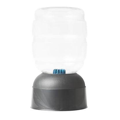 Petmate Replendish Automatic Dog Water Dispenser Gravity Pet Waterer with Microban Protection Base, 100% BPA Free - 1 Gallon, Wide Mouth Bowl, with 2 Extra Filters - size: Small
