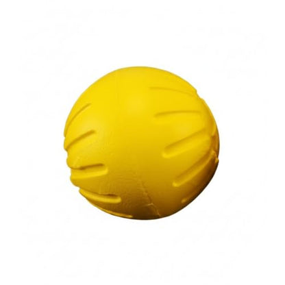 Easy-Grab Floating Dog Disc, Soft EVA Foam Flying Toy for Water Fetch, Yellow - size: 2.76 x 2.76 x 2.76 in