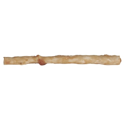 Wild Eats Real Salmon Collagen Bully Sticks for Dogs, 25 Pack, Long Lasting | Rawhide and grain free no hide chew treats, high protein recipe, satisfies natural gnawing urges, suits all breeds and sizes - size: 5.7 Ounce (Pack of 25)