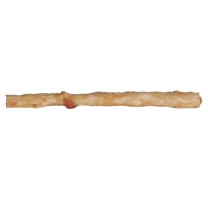 Wild Eats Real Salmon Collagen Bully Sticks for Dogs, 25 Pack, Long Lasting | Rawhide and grain free no hide chew treats, high protein recipe, satisfies natural gnawing urges, suits all breeds and sizes - size: 5.7 Ounce (Pack of 25)