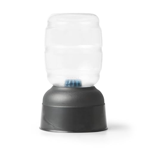 Petmate Replendish Automatic Dog Water Dispenser Gravity Pet Waterer with Microban Protection Base, 100% BPA Free - 0.5 Gallon, Wide Mouth Bowl, with 2 Extra Filters - size: Extra Small