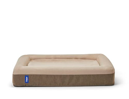 Casper Dog Bed, Plush Memory Foam, Medium, Sand - color: Sand, size: Medium