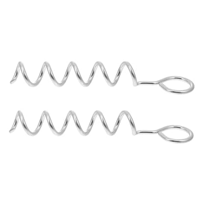 Toddmomy 6pcs Heavy Duty Spiral Dog Tie Out Stake Sturdy Ground Anchor for Dogs Portable Lawn Stake Stable Performance for Outdoor Use Grass