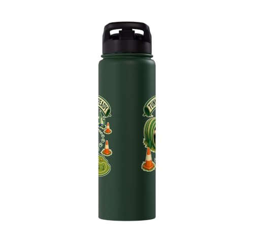 TUNNEL RUN READY Dog Agility Cones Stainless Steel Insulated Water Bottle - color: Dark Green