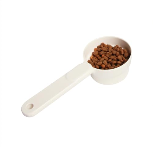 Melamine Dog Food Scoop Cats Food Measuring Cups Pet Food Feeding Scoop Comfortable Long Handle Scoop Large Animal Food Scoop for Birds Rabbits