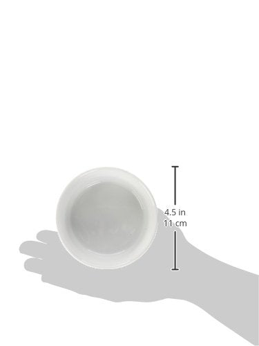 Bone Dry Lattice Collection Pet Bowl & Canister, Single Dish, Small 4.25x2", Gray - color: Gray, size: Small Single Dish, 4.25x2"