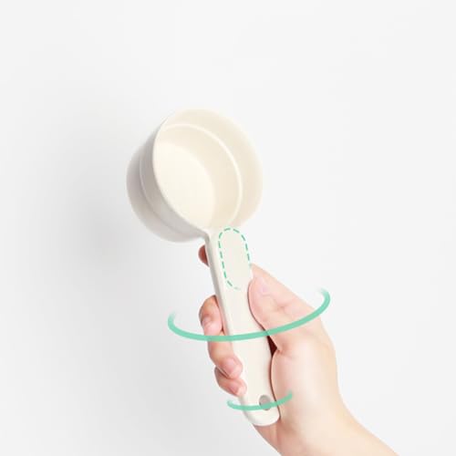Melamine Dog Food Scoop Cats Food Measuring Cups Pet Food Feeding Scoop Comfortable Long Handle Scoop Large Animal Food Scoop for Birds Rabbits