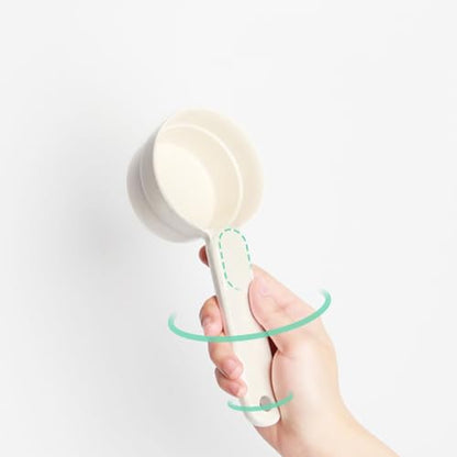 Melamine Dog Food Scoop Cats Food Measuring Cups Pet Food Feeding Scoop Comfortable Long Handle Scoop Large Animal Food Scoop for Birds Rabbits