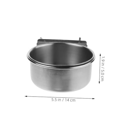 Hemoton Wall Mounted Pet Feeding Station Dog and Cat Bowls for Space Saving Easy Installation Versatile and Cats Wall-Mounted Feeding