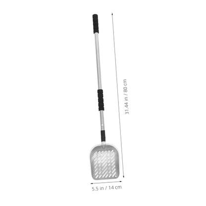 KICHOUSE Heavy Duty Pooper Scooper Long Handle Cat Litter Box Scoop Litter Scooper for Dogs Cats