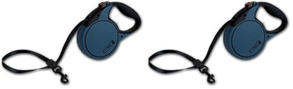 Alcott Kong Terrain Retractable Dog Leash, Small, Blue, 16' Long (Pack of 2) - color: Blue, size: Small 16' (Pack of 2)