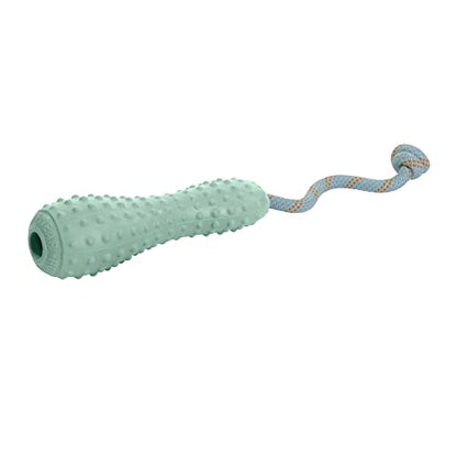 Ruffwear, Gourdo Natural Rubber Throw Toy for Dogs with Rope Handle, Sage Green, Small - color: Sage Green, size: Small