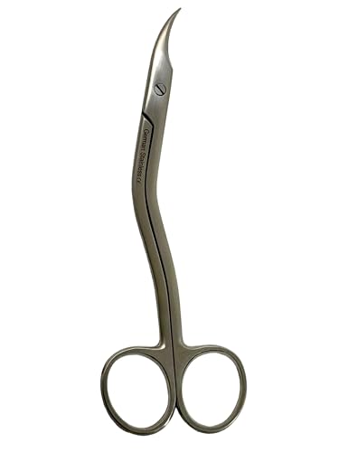 Dog and Cat Nail Cutters Scissors Style German Stainless Steel - For Small Animals, Cats, Dogs, Birds - Grooming Essentials (6") - size: 6"