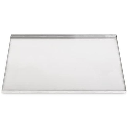 Pinnacle Systems (Galvanized, 35" L X 23.25" W X 1" Frisco Metal Replacement Crate Tray for Heavy Duty Single and Double Door Dog Crate Chew Proof Crack Proof Multipurpose Tray - size: 35"L x 23.25"W x 1"H