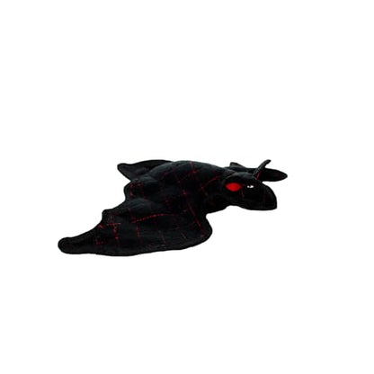 World's Tuffest Soft Dog Toy - Desert Bat - Squeakers - Multiple Layers. Made Durable, Strong & Tough. Interactive Play (Tug, Toss & Fetch). Machine Washable & Floats - color: Black Bat
