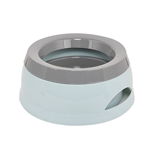 Dog Water Bowl,No-Spill Pet Water Bowl,Non Slip Bottom,750mL/25oz Slow Water Feeders,for Dogs,Cats - color: C-1