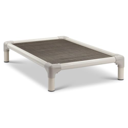 Kuranda Chewproof Elevated Dog Bed – 50" x 36" - Sunsure Textilene - Sierra - color: Sierra, size: XX-Large