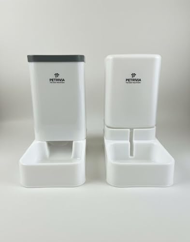 Automatic Pet Feeders Automatic Dog Food and Water Dispenser Water Dispenser for Dogs Gravity Water Dispenser Cat Feeders Automatic Cat Food Dog Water and Food Dispenser Gravity Pet Water Dispenser