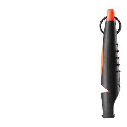 ACME Alpha 211.5 Professional Dog Training Whistle with Enhanced Ergonomic Grip. BPA-Free Plastic. 110 dBA. Long Range. Standardized Frequency. Weatherproof. Made in the UK (Black on Day Glow Orange) - color: Black on Day Glow Orange