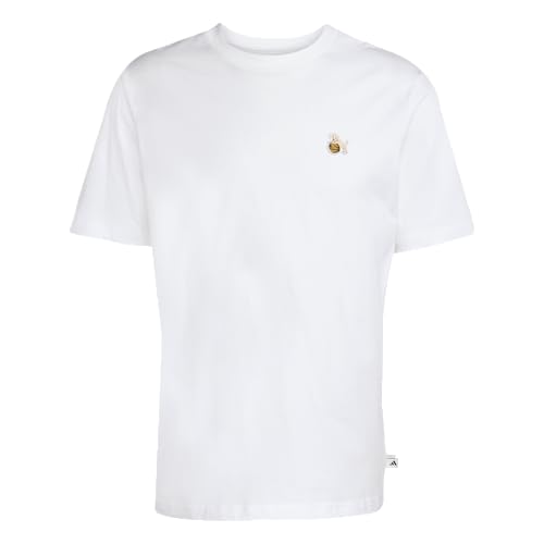 adidas Men's Dog Patch Graphic T-Shirt - color: White/Hoop, size: Medium