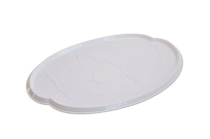 Van Ness Pets Small Waterproof Food And Water Bowl Mat For Dogs, Cats - size: 17.2 x 11.5 x 0.6 inches ; 5.6 ounces