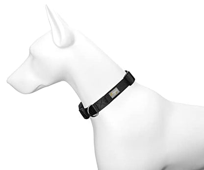 Dog Collar Black Basic Adjustable Dog Collars with Breathable Quick Release Nylon Pet Collar for Puppy Small Medium Large Dogs Boy - color: Black, size: X-Small,Neck 8-10.5"(Pack of 1)