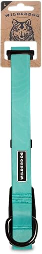Wilderdog Waterproof Dog Collar - Repels Water & Dirt - Large 17"-24" - Seafoam - color: Seafoam, size: Large