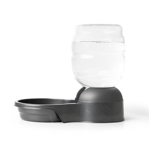 Petmate Replendish Automatic Dog Water Dispenser Gravity Pet Waterer with Microban Protection Base, 100% BPA Free - 1 Gallon, Wide Mouth Bowl, with 2 Extra Filters - size: Small