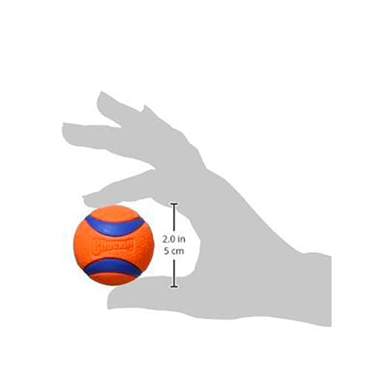 Chuckit! Ultra Ball Dog Toy, Balls for Dogs to Fetch, Durable Rubber, Small 2-inch (Pack of 24) - size: Small (24 Pack), style: Ultra