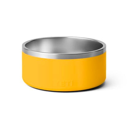 YETI Boomer 8, Stainless Steel, Non-Slip Dog Bowl, Holds 64 Ounces - color: Alpine Yellow