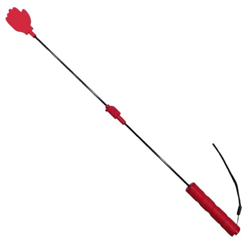 Dog Training Stick,Interactive Dog Training Whip,Foldable Silicone Whip,Anti-Slip Handle,Teasing Stick for Dogs