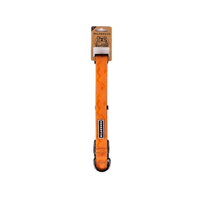 Wilderdog Waterproof Dog Collar - Repels Water & Dirt - Large 17"-24" - Terracotta - color: Terracotta, size: Large