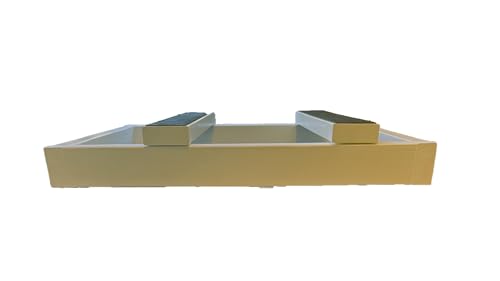 Dog Training Stack Box - Durable, Non-Slip, and Perfect for Obedience & Dog Show Conformation Training (White, Large) - color: White, size: Large