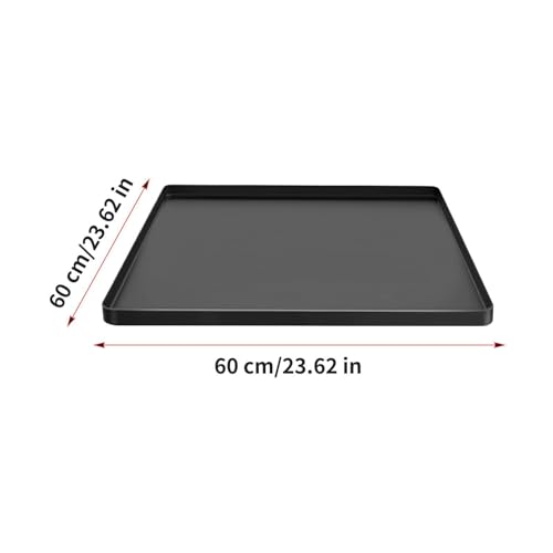 Dog Potty Pad Holder - Silicone Pee Pad Holder Tray, Dog Potty Tray with Raised Edge & Clips | Leakproof Puppy Urine Mat Trays for Training Indoor Bathroom Apartment Patio Backyard Living Room - color: black suit