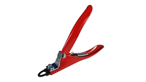 Resco Original Cat Nail Clippers – USA-Made Professional Feline Claw Trimmer, Heavy Duty Steel – Red - style: Original