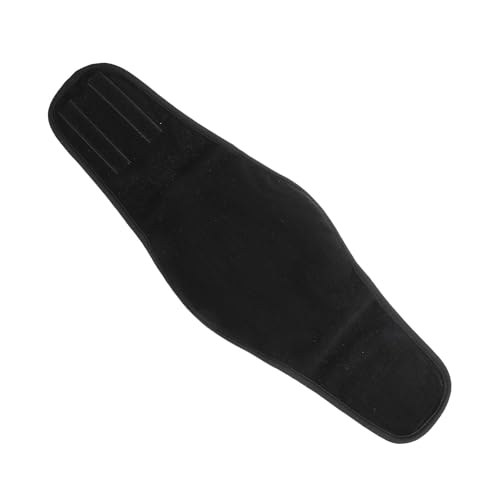 Washable Male Dog Diaper Belly Band, Reusable Breathable Pet Diaper Wrap, Water Absorbent Black Large (70g) for Home Training and Incontinence